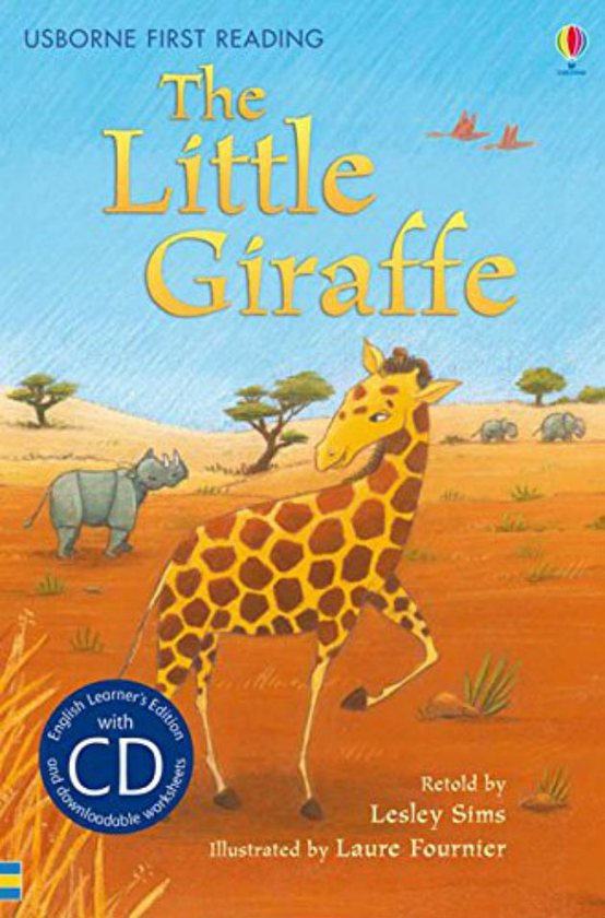 Паперова книга «Little Giraffe + CD», автор Леслі Сімс - фото №1