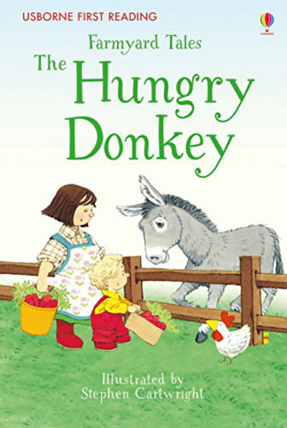 Паперова книга «Farmyard Tales The Hungry Donkey», авторів Стівен Картрайт, Хізер Емері - фото №1