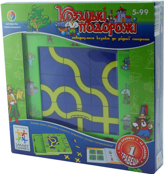  «Настольная игра Smart Games Казацкие путешествия (SG UKR 001)», бренда Smart Games - фото №1