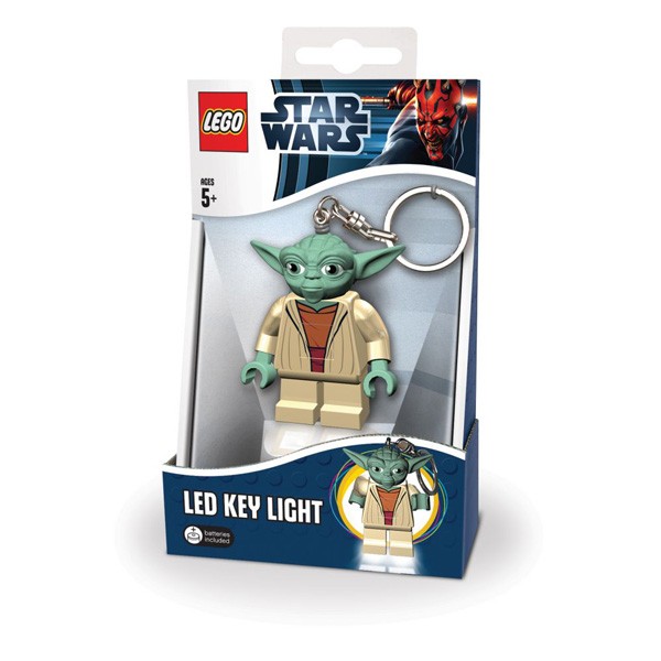 «Брелок-ліхтарик LEGO Star Wars Йода (LGL-КЕ11)», бренду LEGO - фото №1