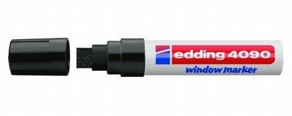 «Маркер Edding Window e-4090 4-15 мм Черный (e-4090/01)», бренда Edding - фото №1