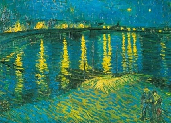  «Открытка Tushita Vincent van Gogh Starry Night», бренда Tushita - фото №1