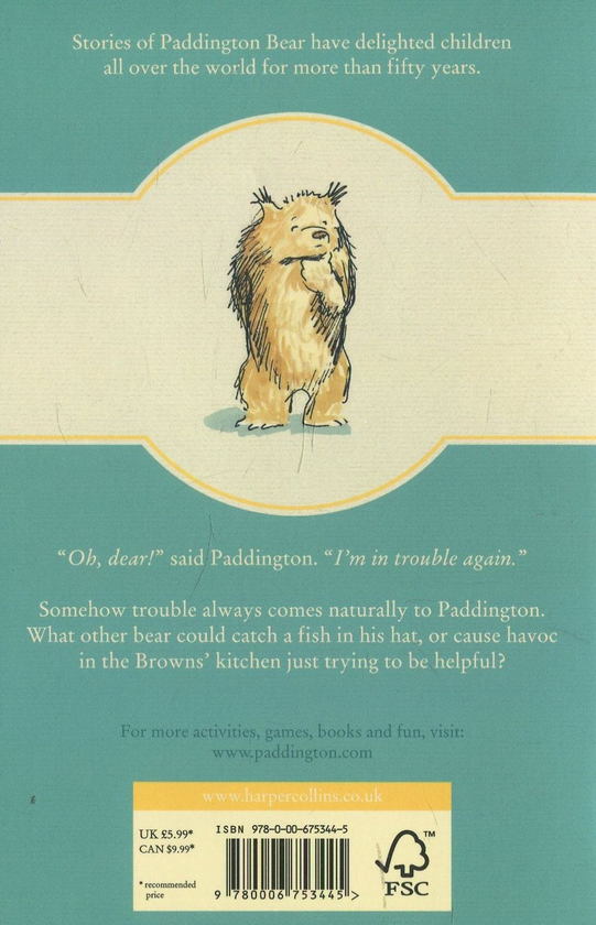 Паперова книга «Paddington Helps Out», автор Майкл Бонд - фото №1