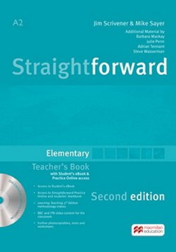 [object Object] «Straightforward 2nd  Elementary TB + eBook Pack », авторів Філіп Керр, Кері Джонс, Ліндсей Клендфілд, Рой Норріс - фото №1