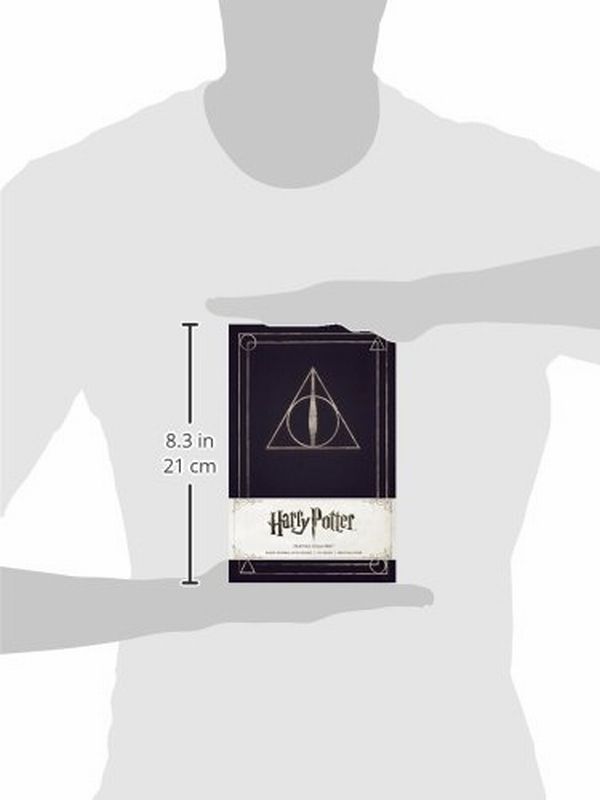 Бумажная книга «Harry Potter Deathly Hallows Hardcover Ruled Journal» - фото №1