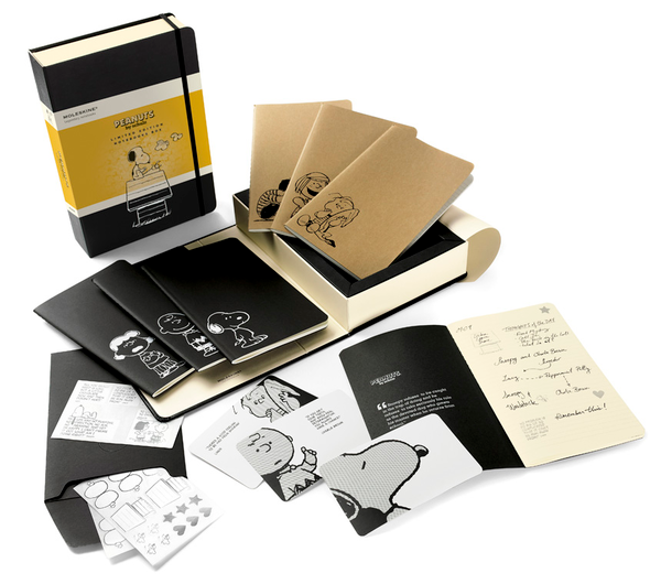  «Подарочный набор Moleskine Peanuts (GBLEPEANUTS#978-88-6613-478-7)», бренда Moleskine - фото №1