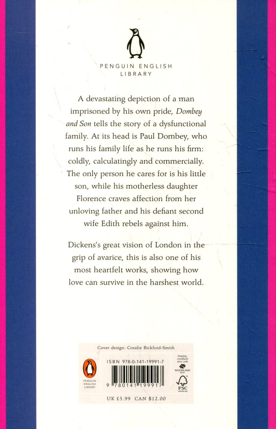 Паперова книга «Dombey and Son», автор Чарлз Діккенс - фото №1