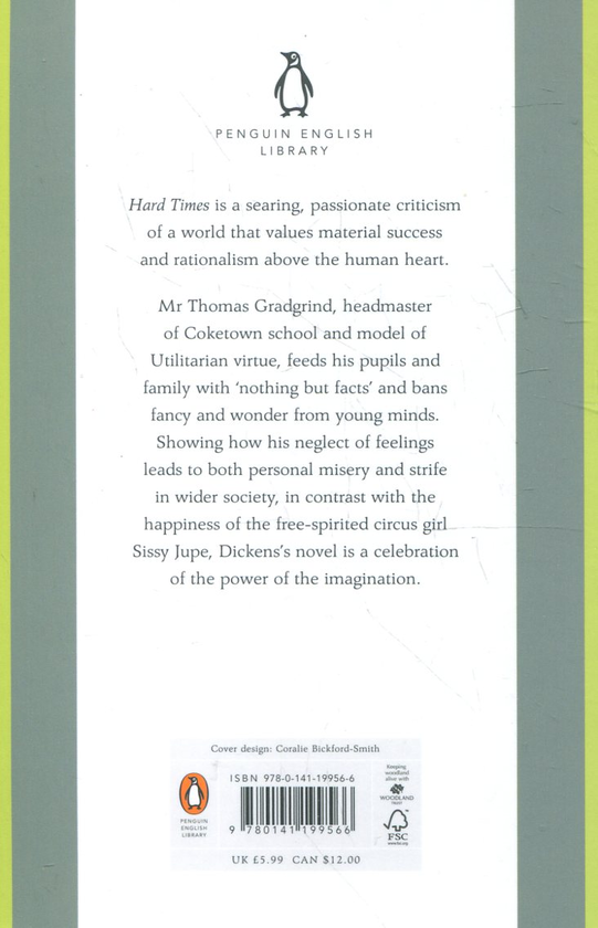 Бумажная книга «Hard Times», автор Чарльз Диккенс - фото №1