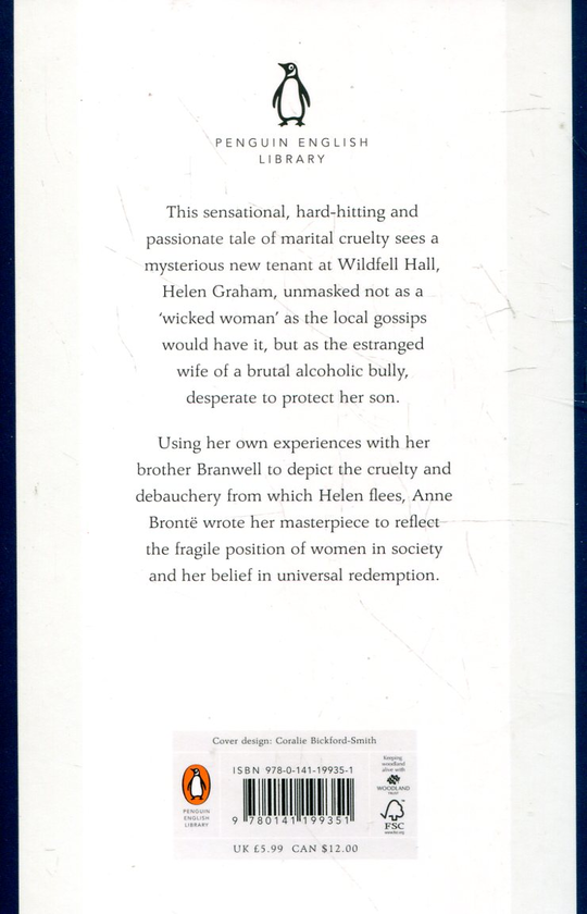 Бумажная книга «The Tenant of Wildfell Hall», автор Энн Бронте - фото №1