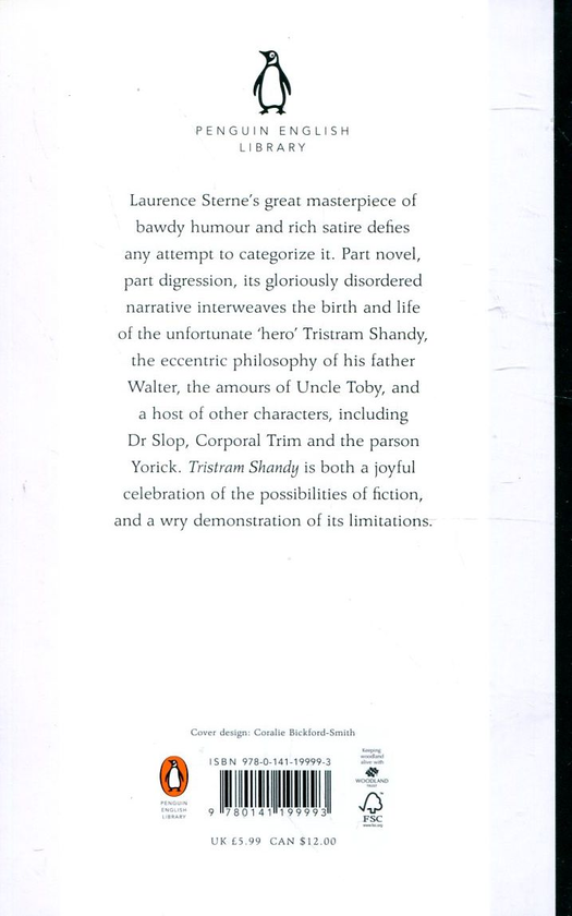 Бумажная книга «The Life and Opinions of Tristram Shandy», автор Лоренс Стерн - фото №1