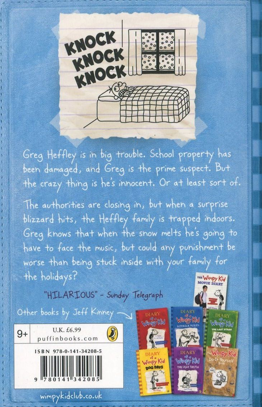 Бумажная книга «Diary of a Wimpy Kid: Cabin Fever», автор Джефф Кинни - фото №1