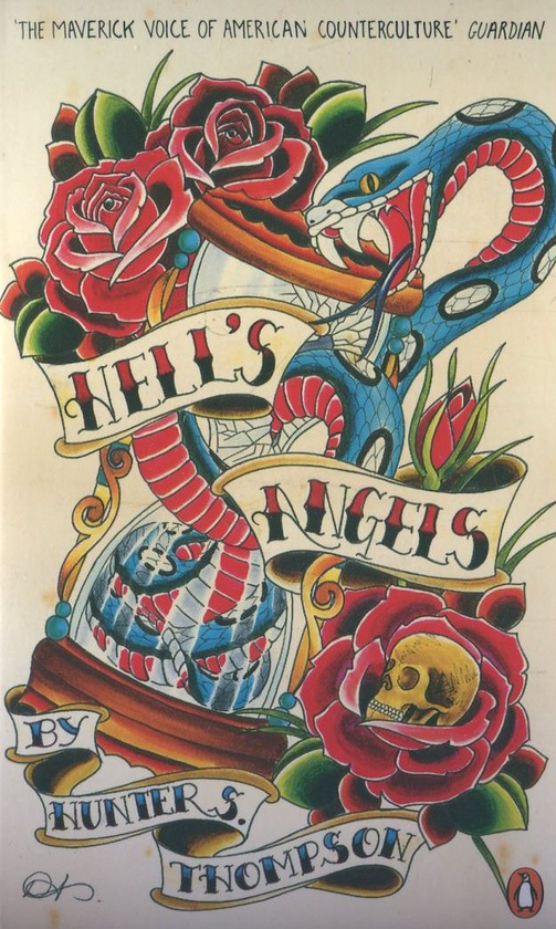 Бумажная книга «Hell's Angels», автор Хантер С. Томпсон - фото №1