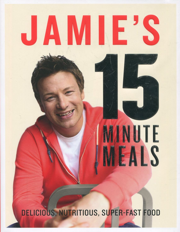 Бумажная книга «Jamie's 15 Minute Meals», автор Джейми Оливер - фото №1