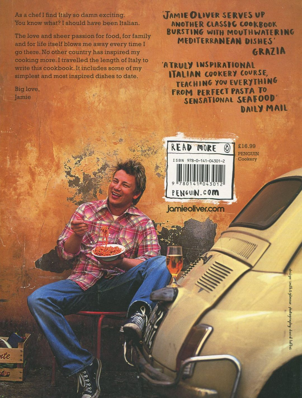 Паперова книга «Jamie's Italy», автор Джеймі Олівер - фото №1