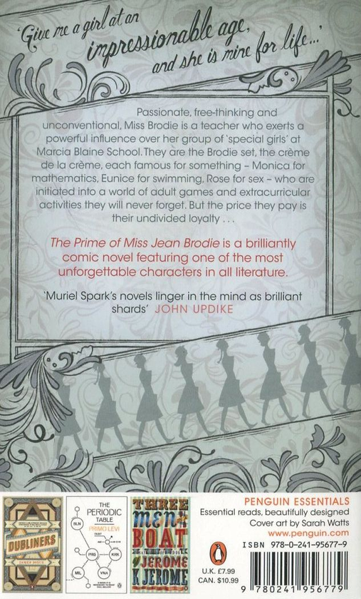 Паперова книга «The Prime of Miss Jean Brodie», автор Мюріел Спарк - фото №1