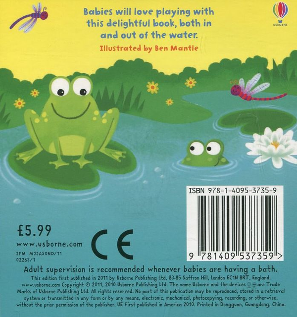 Бумажная книга «Hippity, Hoppity, Splash!» - фото №1