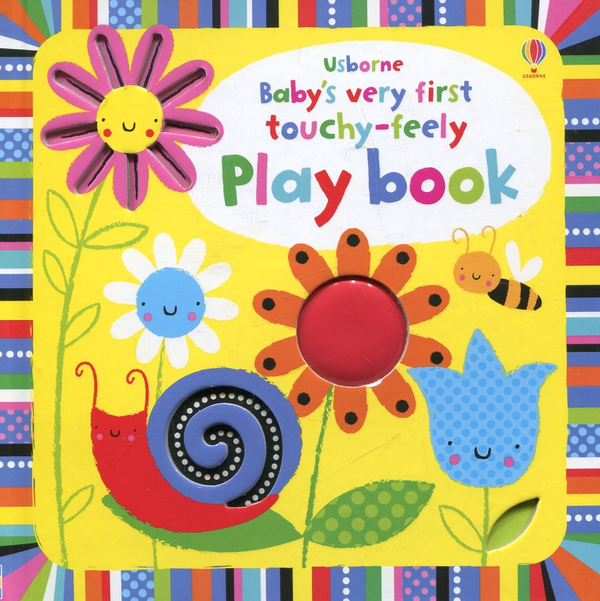 [object Object] «Baby's very first touchy-feely playbook» - фото №1