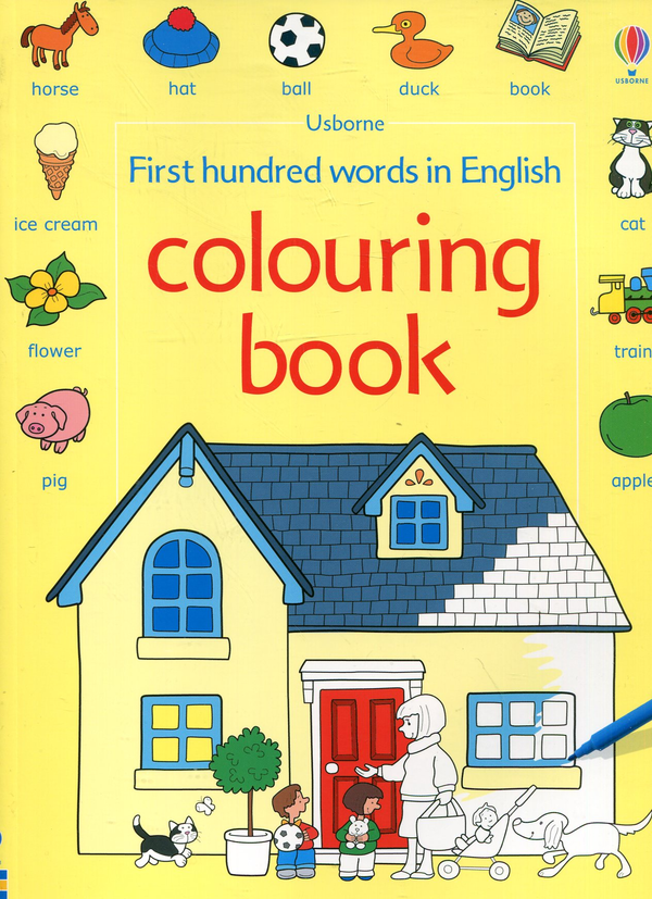 [object Object] «First Hundred Words in English. Colouring Book», автор Хизер Амери - фото №2 - миниатюра