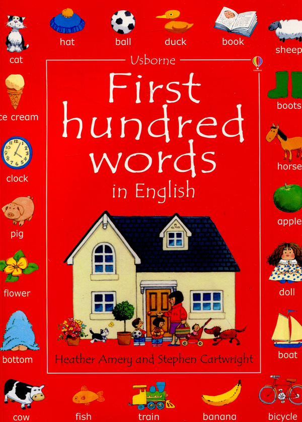 Паперова книга «First Hundred Words in English», автор Гізер Амері - фото №1
