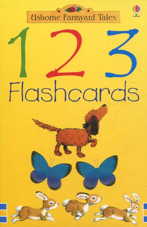 Паперова книга «Farmyard Tales 1 2 3 flashcards» - фото №1