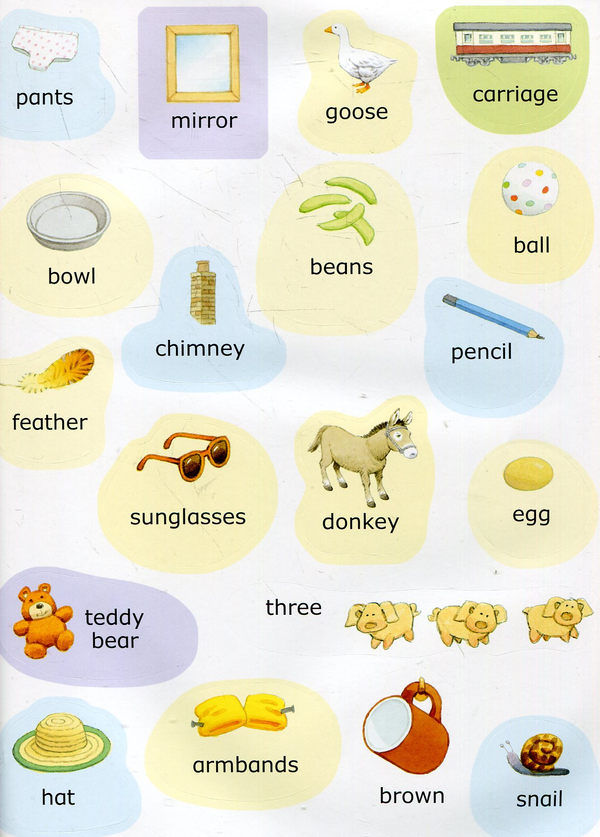 [object Object] «First Words Sticker Book», автор Хизер Амери - фото №4 - миниатюра