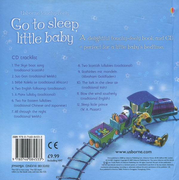 Бумажная книга «Go to Sleep Little Baby (+ CD)», автор Фиона Уотт - фото №1