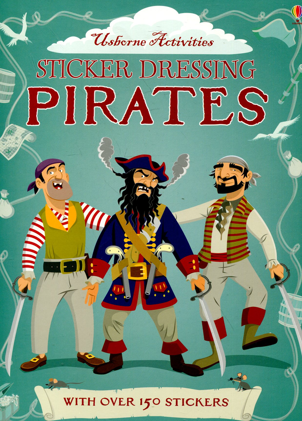 [object Object] «Sticker Dressing. Pirates», авторов Кейт Дэвис, Луи Стоуэлл - фото №1