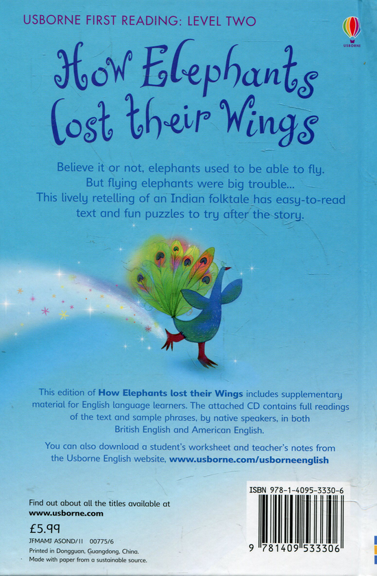 [object Object] «How Elephants Lost Their Wings (+ Audio CD)», автор Лесли Симс - фото №3 - миниатюра