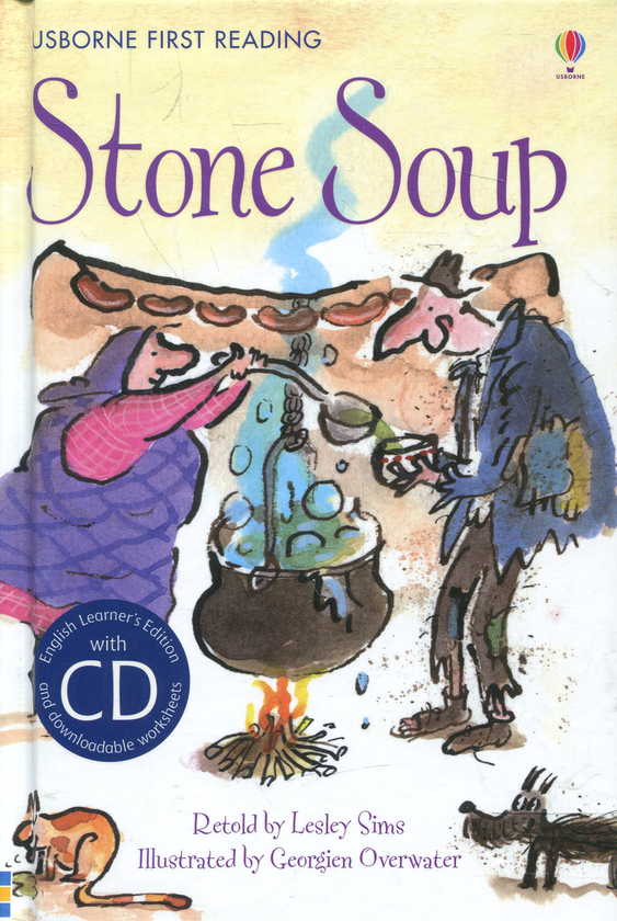Паперова книга «Stone Soup (+ Audio CD)», автор Леслі Сімс - фото №1
