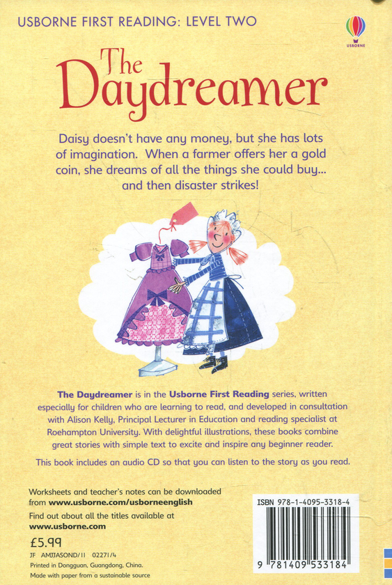 Бумажная книга «The Daydreamer (+ Audio CD)», автор Кейт Дэвис - фото №1