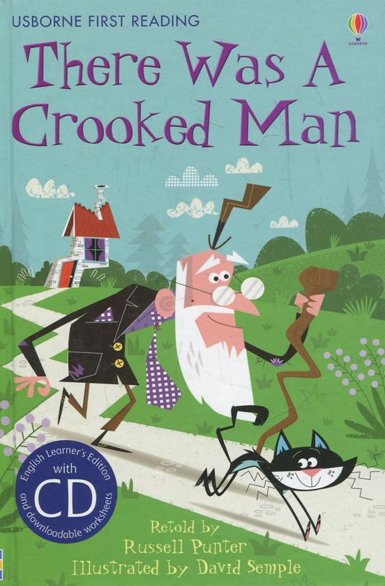 Паперова книга «There Was a Crooked Man (+ CD)», автор Рассел Пантер - фото №1
