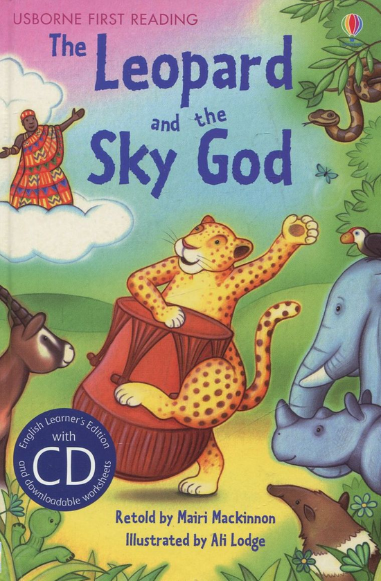 Бумажная книга «Leopard and the Sky God (+ CD)» - фото №1