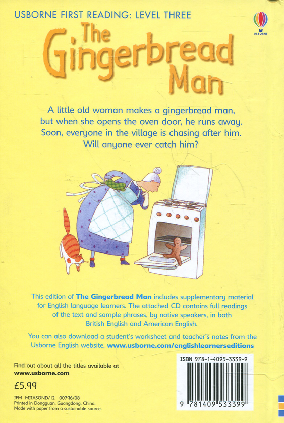 [object Object] «The Gingerbread Man (+ Audio CD)», автор Майри Маккиннон - фото №3 - миниатюра
