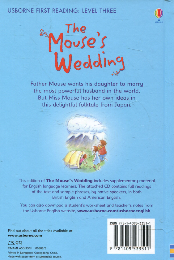 [object Object] «The Mouse's Wedding (+ Audio CD)», автор Майри Маккиннон - фото №3 - миниатюра