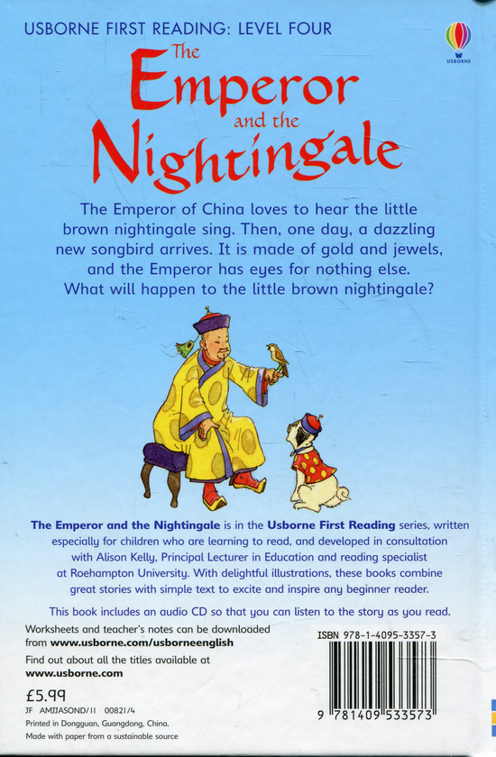 [object Object] «The Emperor and The Nightingale (+ Audio CD)», автор Рози Диккинс - фото №3 - миниатюра