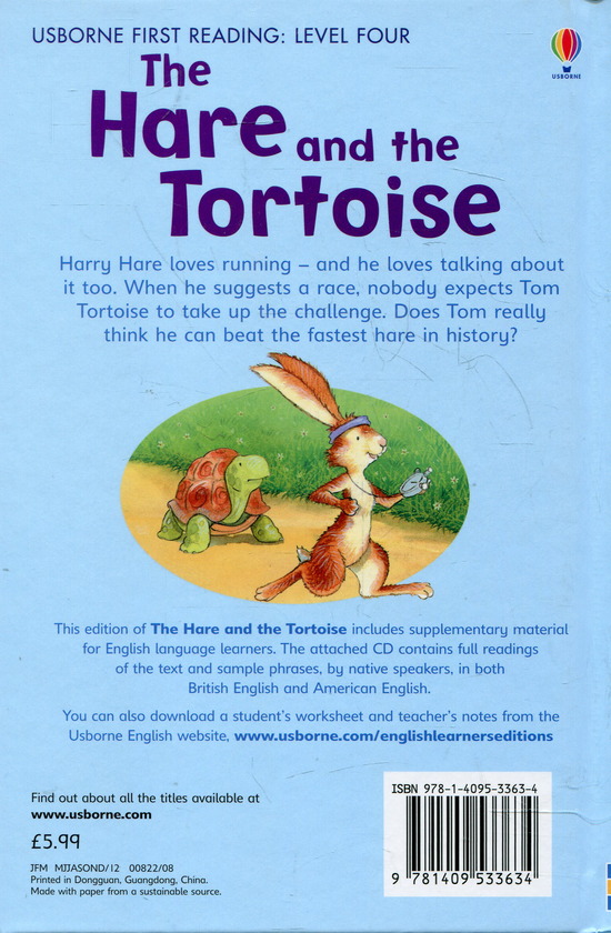 [object Object] «The Hare and the Tortoise (+ Audio CD)», автор Майрі Маккіннон - фото №3 - мініатюра