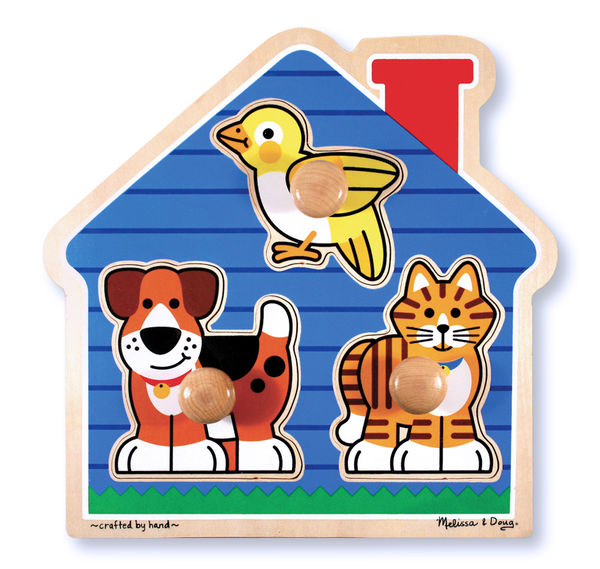  «Пазл Melissa & Doug Домашние животные (MD2055)», бренда Melissa & Doug - фото №1