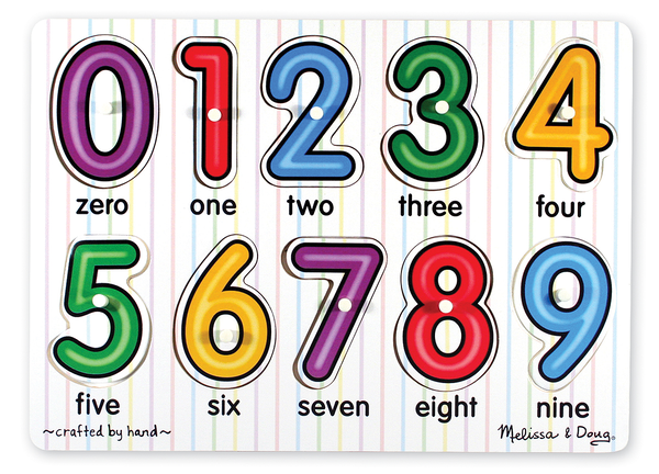 «Пазл Melissa & Doug Загляни під число (MD3273)», бренду Melissa & Doug - фото №1