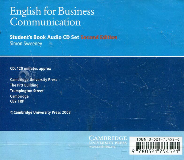 [object Object] «English for Business Communication: Student's Book Audio CD Set (2 CD-ROM)», автор Симон Суини - фото №3 - миниатюра