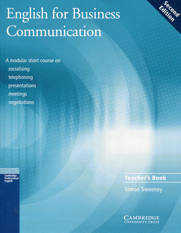 Бумажная книга «English for Business Communication. Teacher's Book», автор Симон Суини - фото №1