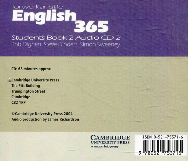 [object Object] «English 365 Student's Book 2 Audio CD (2 CD-ROM)», авторів Боб Дігнен, Стів Фіндерс, Симон Свіні - фото №5 - мініатюра