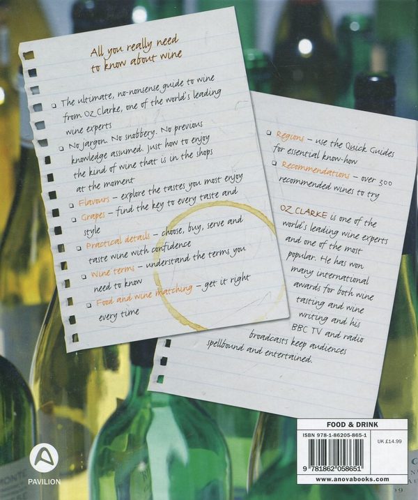 Паперова книга «Let Me Tell You About Wine», автор Оз Кларк - фото №1