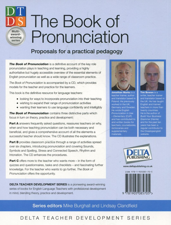 [object Object] «The Book of Pronunciation. Proposals for a practical pedagogy (+ CD)», авторів Джонатан Маркс, Тім Боуен - фото №3 - мініатюра
