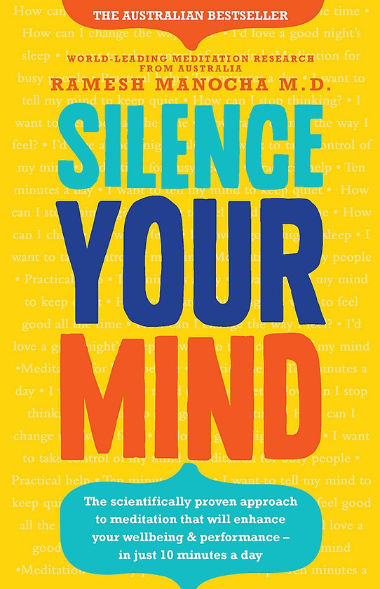 Паперова книга «Silence Your Mind», автор Рамеш Маноча - фото №1