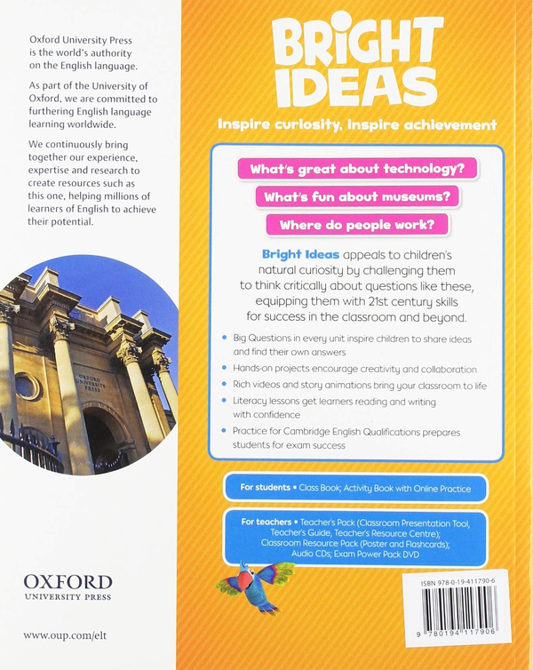 Паперова книга «Bright Ideas: Level 4: Pack (Class Book and app) » - фото №1
