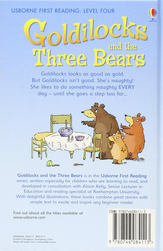 [object Object] «Goldilocks and the Three Bears», автор Сузанна Девидсон - фото №2 - миниатюра