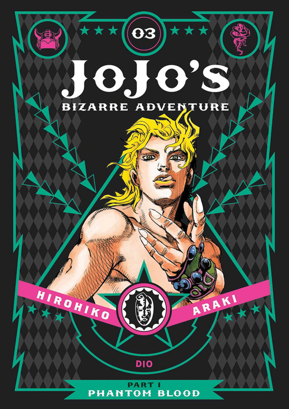 Бумажная книга «JoJo's Bizarre Adventure. Part 1. Phantom Blood. Volume 3», автор Хирохико Араки - фото №1