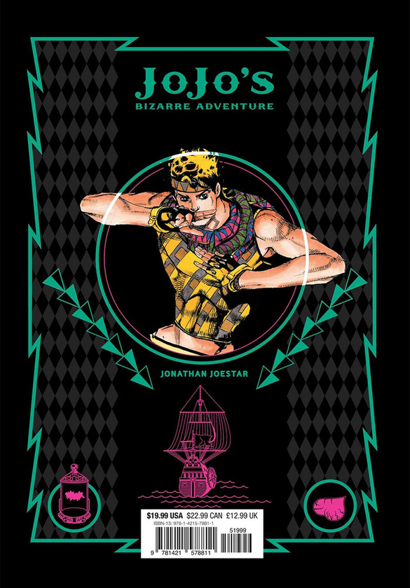 Бумажная книга «JoJo's Bizarre Adventure. Part 1. Phantom Blood. Volume 3», автор Хирохико Араки - фото №1