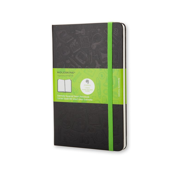  «Блокнот Moleskine Evernote черный (QP061EVER02)», бренда Moleskine - фото №1