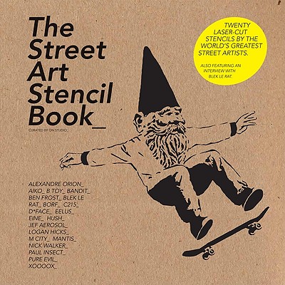 Бумажная книга «The Street Art Stencil Book», автор Олли Уокер - фото №1
